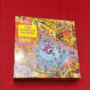 The Puzzled Patron Jigsaw Puzzle - 1000 Pieces